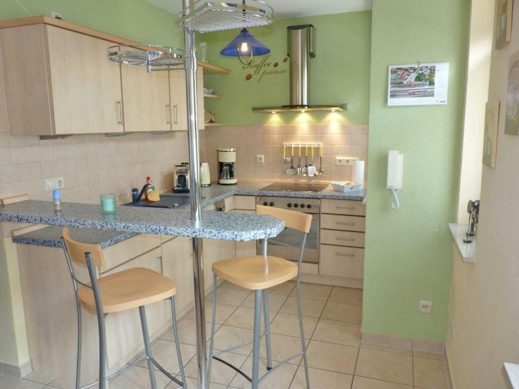 Ferienwohnung Zum Yachthafen ヴァーレン エクステリア 写真